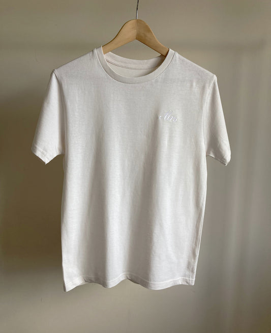 Mrs T-Shirt – Organic Cotton Embroidered Bridal Shirt for Wedding, Hen Party & Bride Gift